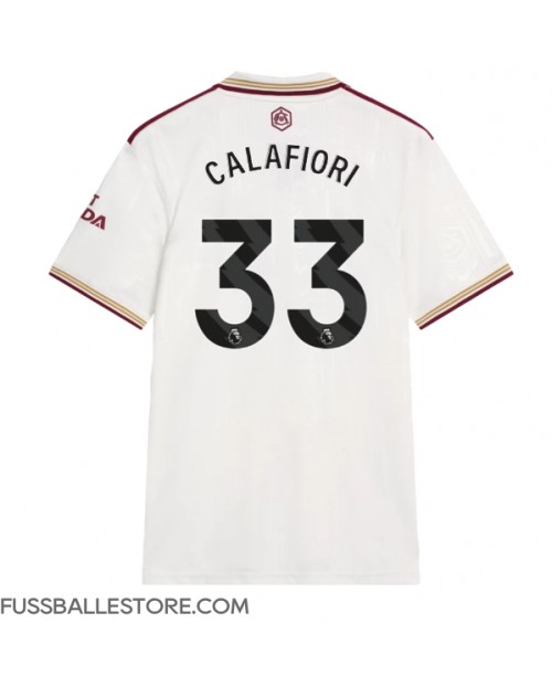 Günstige Arsenal Riccardo Calafiori #33 3rd trikot 2025-26 Kurzarm Günstige Arsenal Riccardo Calafiori #33 3rd trikot 2025-26 Kurzarm
